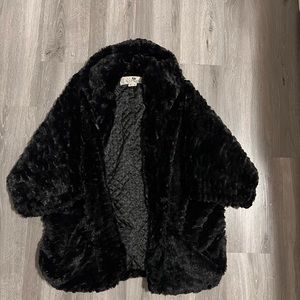 Women’s Black Faux Cardigan